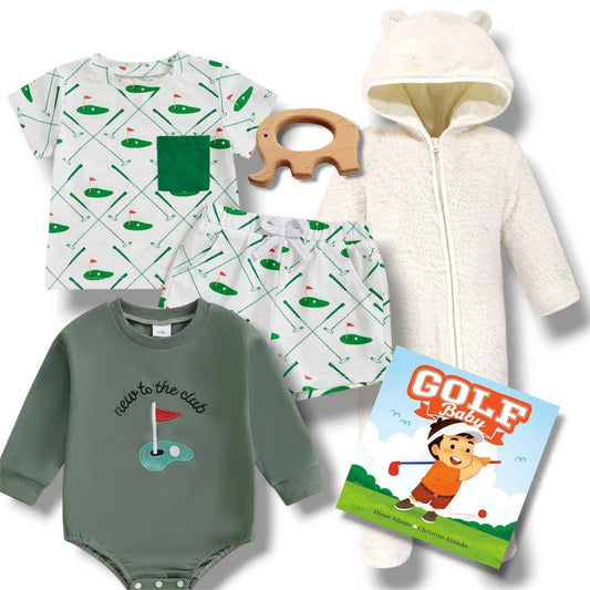 Golf Theme Baby Gift Set 3-6 Month