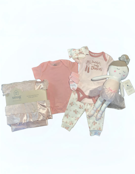 Ballerina Dancer Baby Gift Set - Hey Baby Box