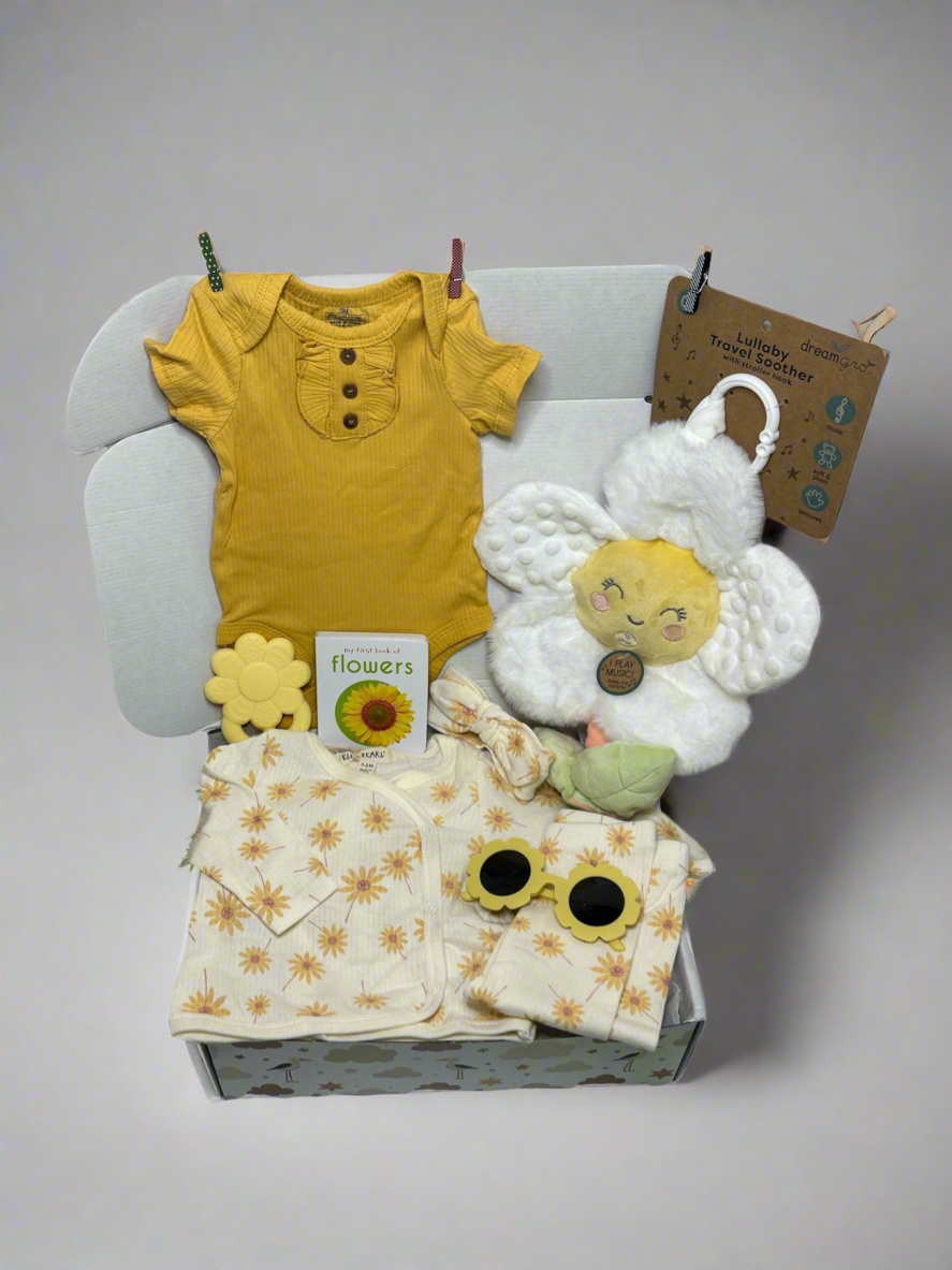 Daisy Flower Baby Gift Box 0-3 Month