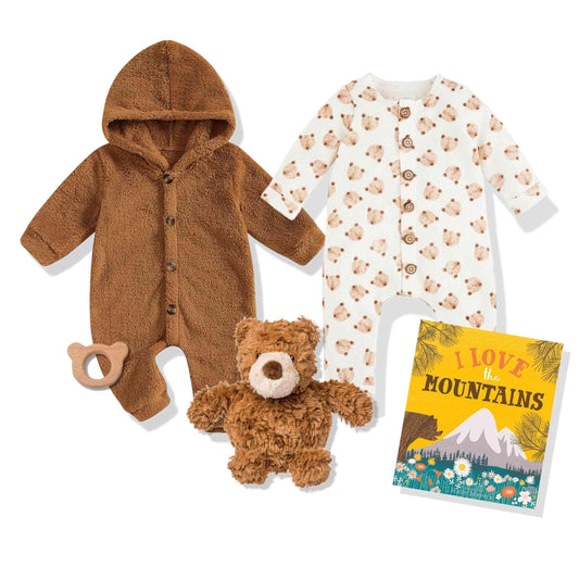 Mountain Adventure Baby Gift Set – Perfect for Nature Lovers - Hey Baby Box