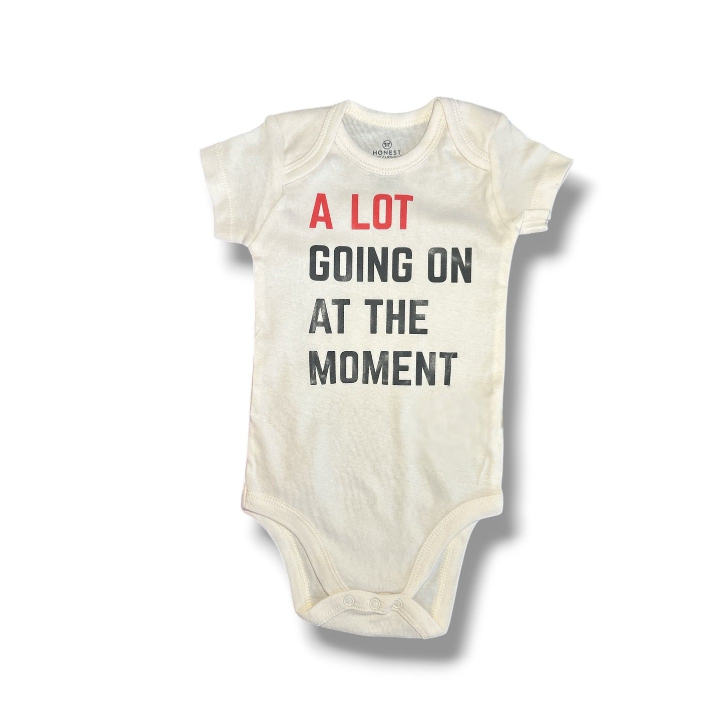 Inspired Taylor Music Baby Gift: Lyric Onesies, Guitar Plush & Lavender Accessories - 3-6 Months