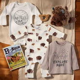 Bison Baby Gift Box โ National Parks Baby Shower, Neutral