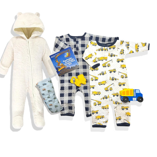 Goodnight Construction Site Book Set - Hey Baby Box