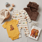 Brown Bear Baby Gift – Eric Carle Storybook Bundle with Sleepwear