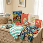 happy-camper-baby-gift-box-adventure-theme-gift-set-hey-baby-box-kiz - Hey Baby Box