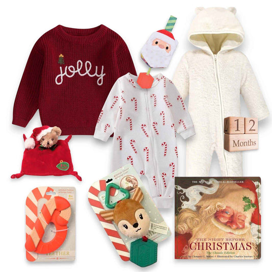 First Christmas Gift Set 0-3 Months - Hey Baby Box