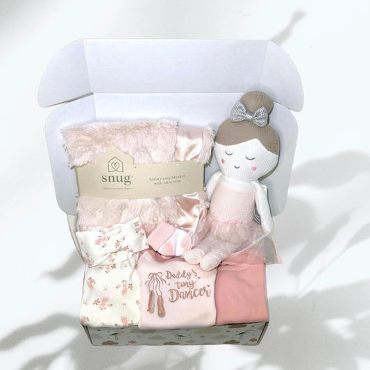 baby gift boxes, unique baby gifts, ballerina baby gifts, baby shower presents, handcrafted baby gifts,distance gifting