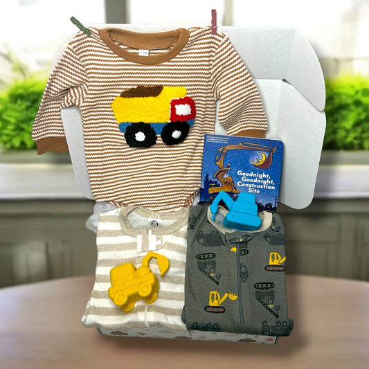 Construction Theme Baby Gifts: Unique Presents