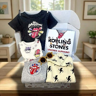 Rolling Stones Baby Gift Box