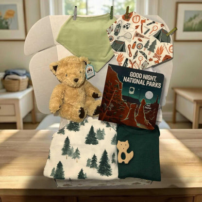 National Park Baby Gift Set – Nature-Themed Gift Box