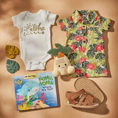 Tropical Theme Baby Gift - Aloha Hawaii