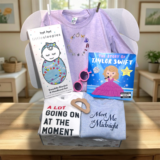 Swiftie Baby Shower Gift Box | Little Sleepies Friendship Bracelet