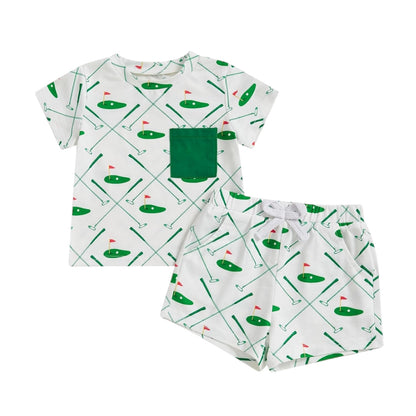 Golf Theme Baby Gift Set 3-6 Month