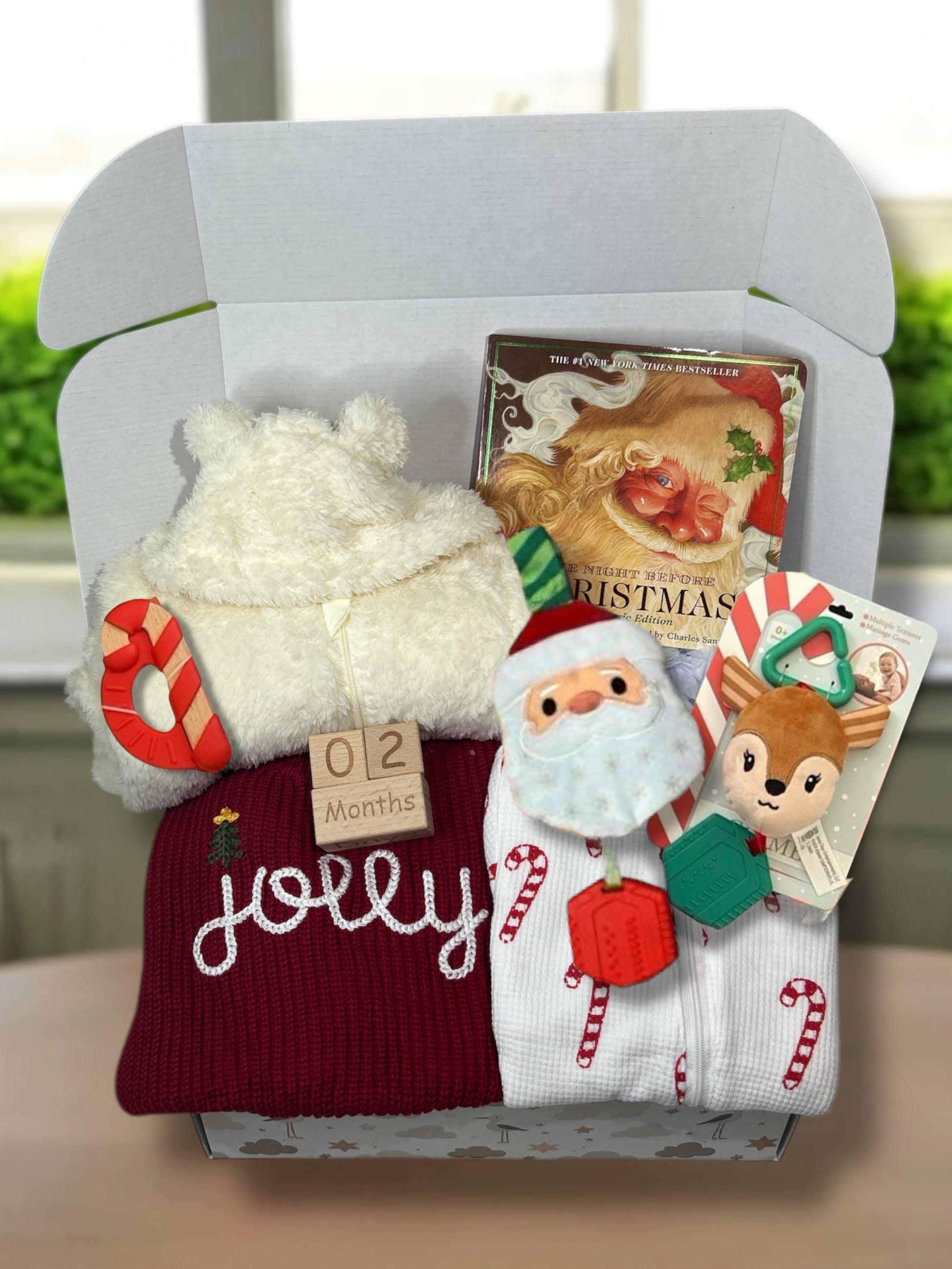 First Christmas Gift Set 0-3 Months - Hey Baby Box