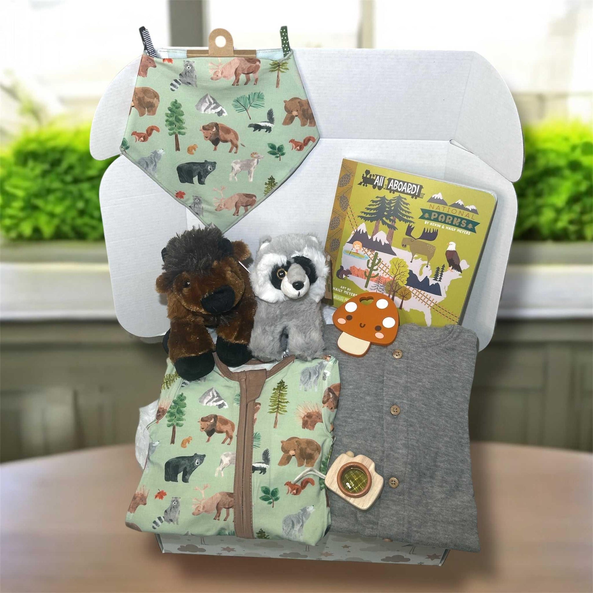 Woodland Animals Baby Gift Set – National Park Lovers - Hey Baby Box