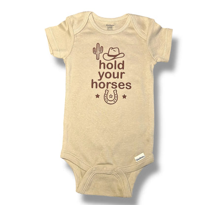 First Rodeo Baby Gift – Cowboy Baby Shower Gift Set 0-6M - Hey Baby Box