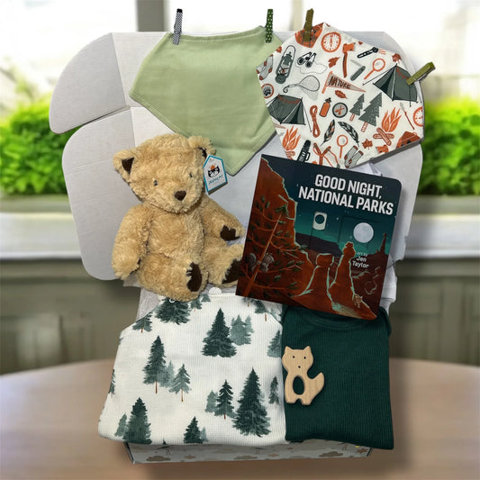 National Park Baby Gift Set – Nature-Themed Gift Box - Hey Baby Box