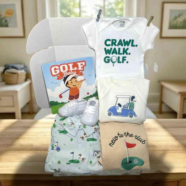Golf Baby Gift Box – Golf Dog Angel Dear Collection