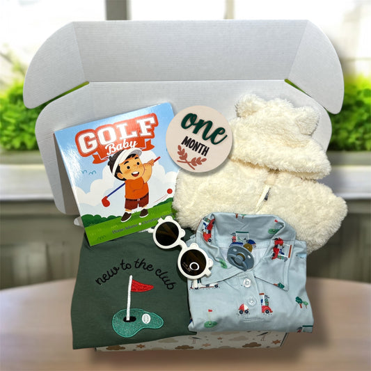 Golf Theme Baby Gift Set 3-6 Month