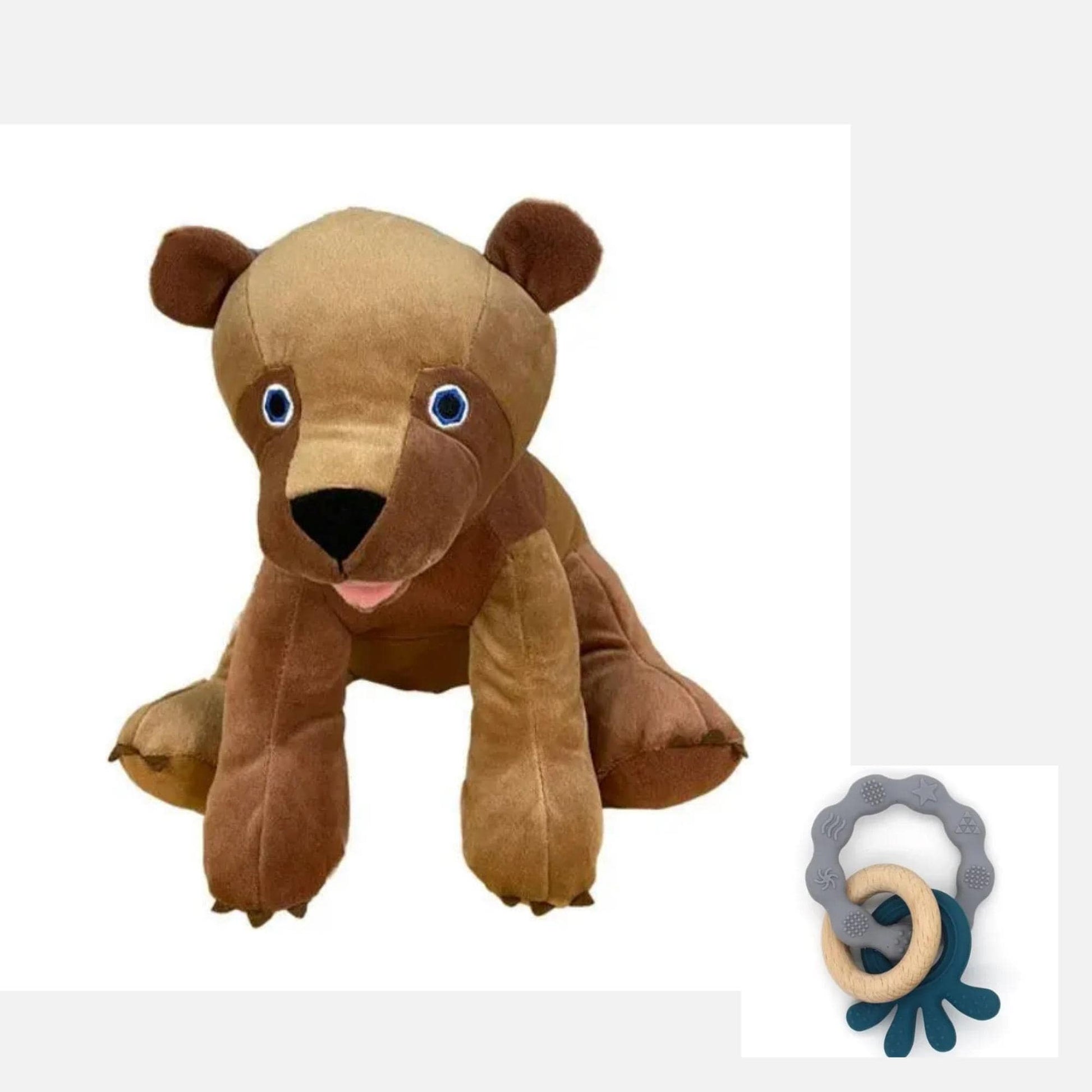 Brown Bear - Eric Carle Baby Gift Box | Adorable Baby Gift Basket, Welcome Baby Gift, Unique Unisex Gifts, Personalization Available - Hey Baby Box