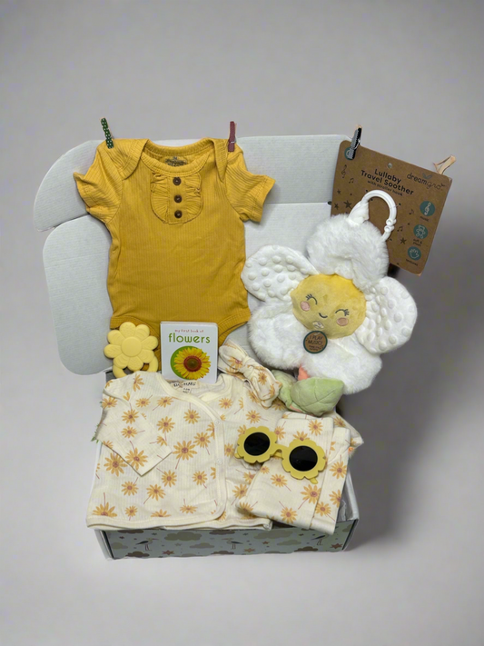 Daisy Flower Baby Gift Box 0-3 Month