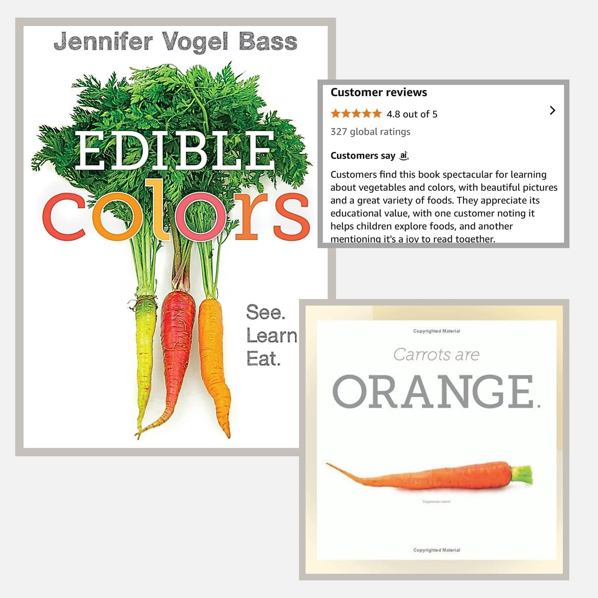 Deluxe Vegetable Baby Gift Box | Jellycat Carrot | Garden Theme Baby Shower Gift Set | 6 Unisex Onesies, Personalization Available - Hey Baby Box