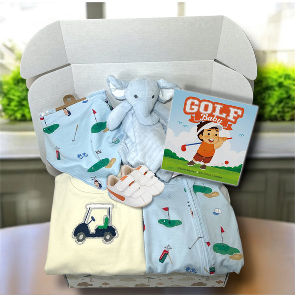Golf Theme Baby Gift Set 6-12 Month - Hey Baby Box