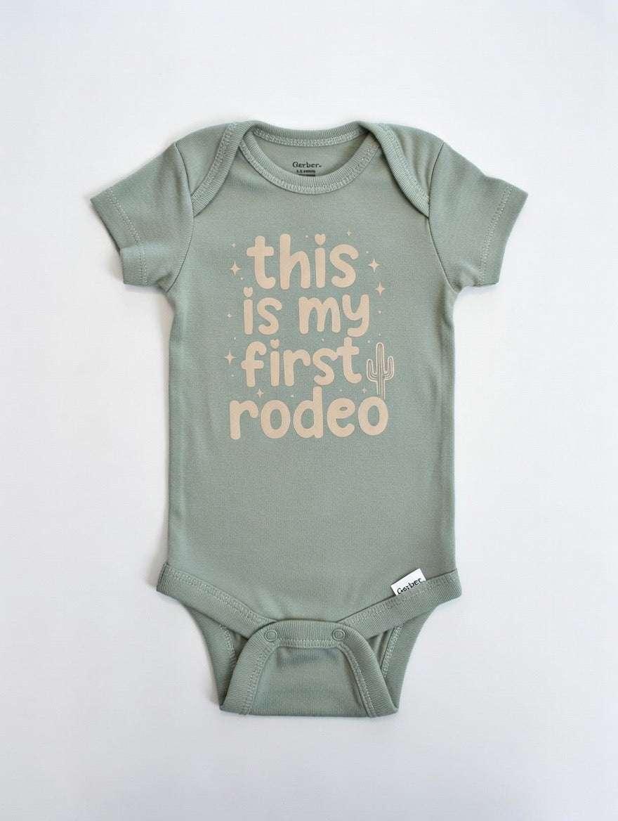 First Rodeo Baby Gift – Hold Your Horses