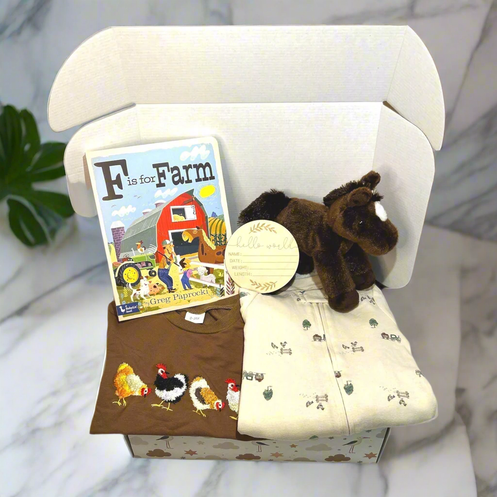 Farm Theme Baby Gift