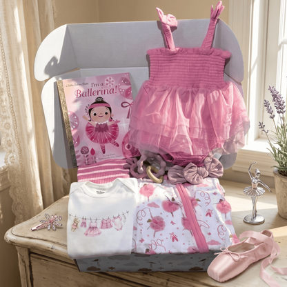 Bamboo Ballerina Baby Gift Set – Angel Dear Gift Box