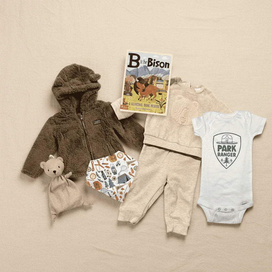 Mountain Baby Gift Set – Park Ranger - National Park Lovers