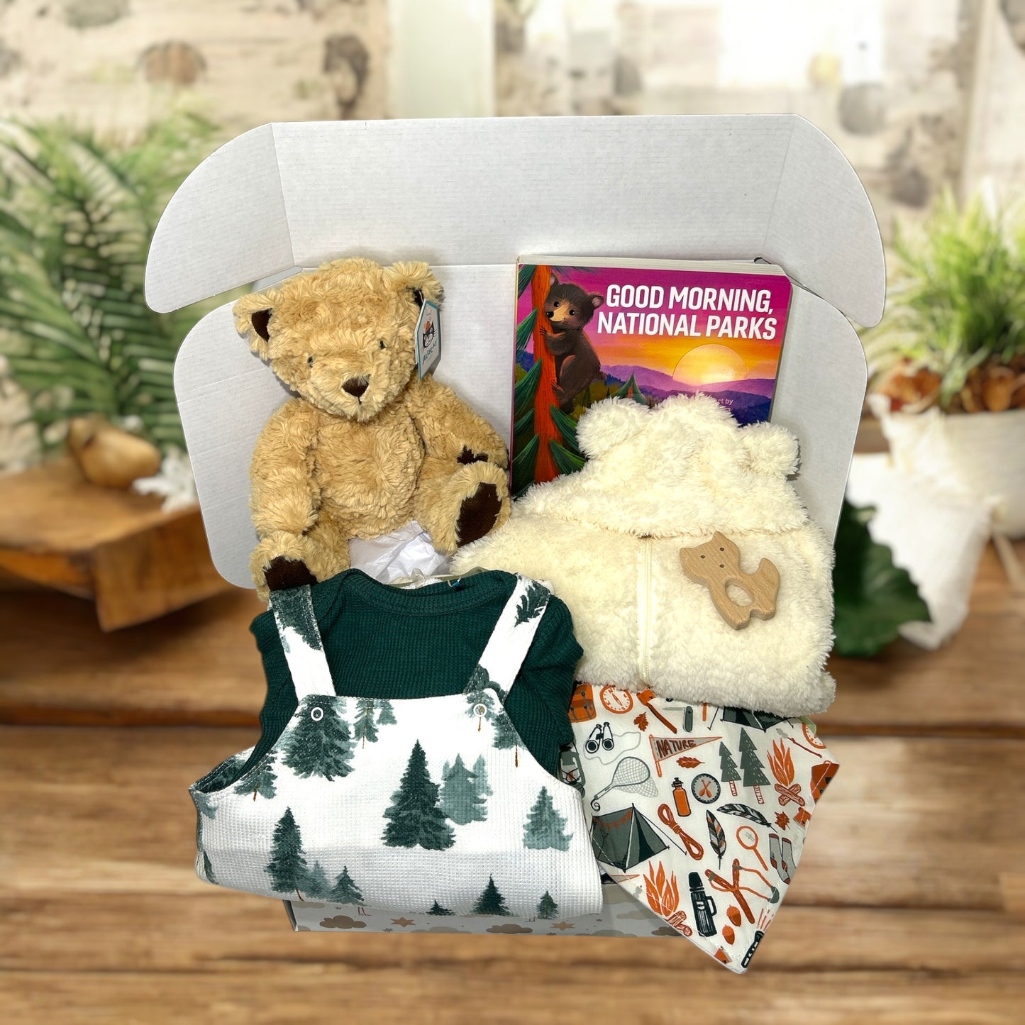 National Park Baby Gift Set – Nature-Themed Gift Box