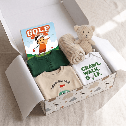 Golf Baby Gift Box | 6pc Set