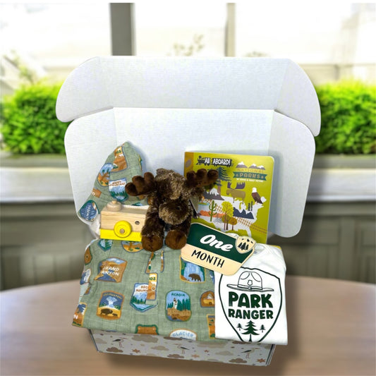 National Parks Theme Baby Gift Box