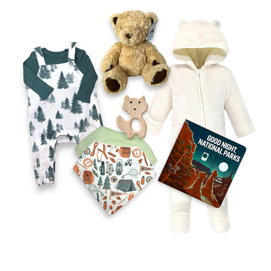 National Park Baby Gift Set – Nature-Themed Gift Box - Hey Baby Box