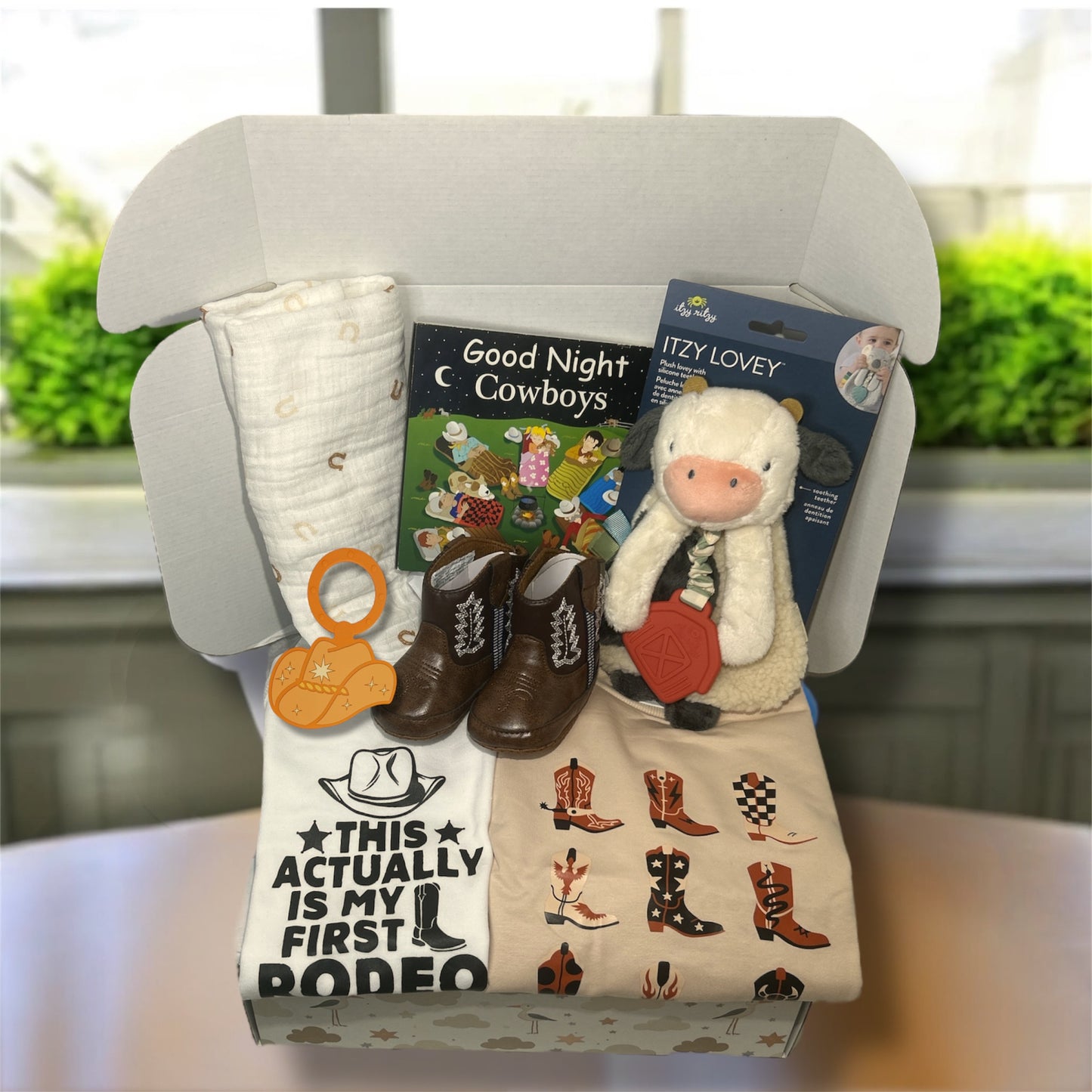 Boots and Rodeo Baby Set 3-6 Month - Hey Baby Box