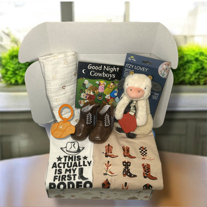 Boots and Rodeo Baby Set 3-6 Month - Hey Baby Box