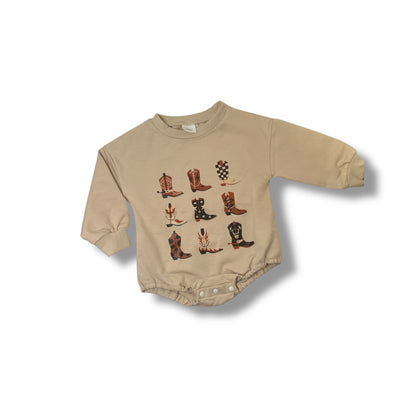 Boots and Rodeo Baby Set 3-6 Month - Hey Baby Box