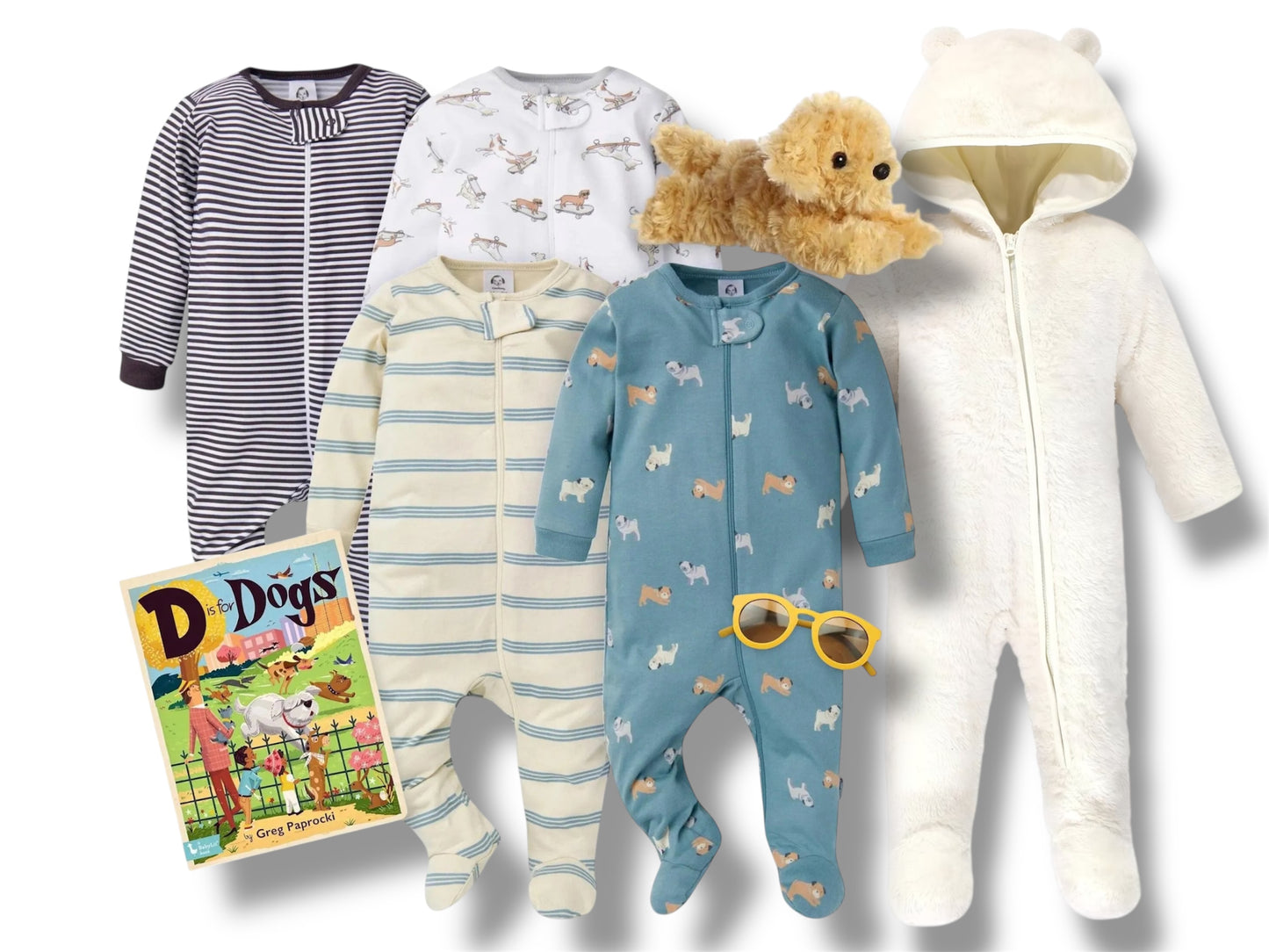 Dog Baby Gift Box 3-6 Month - Hey Baby Box