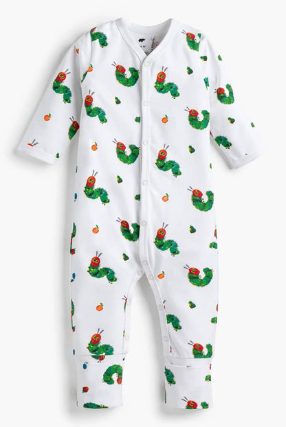 Hungry Caterpillar Baby Gift – Eric Carle Storybook Bundle with Sleepwear