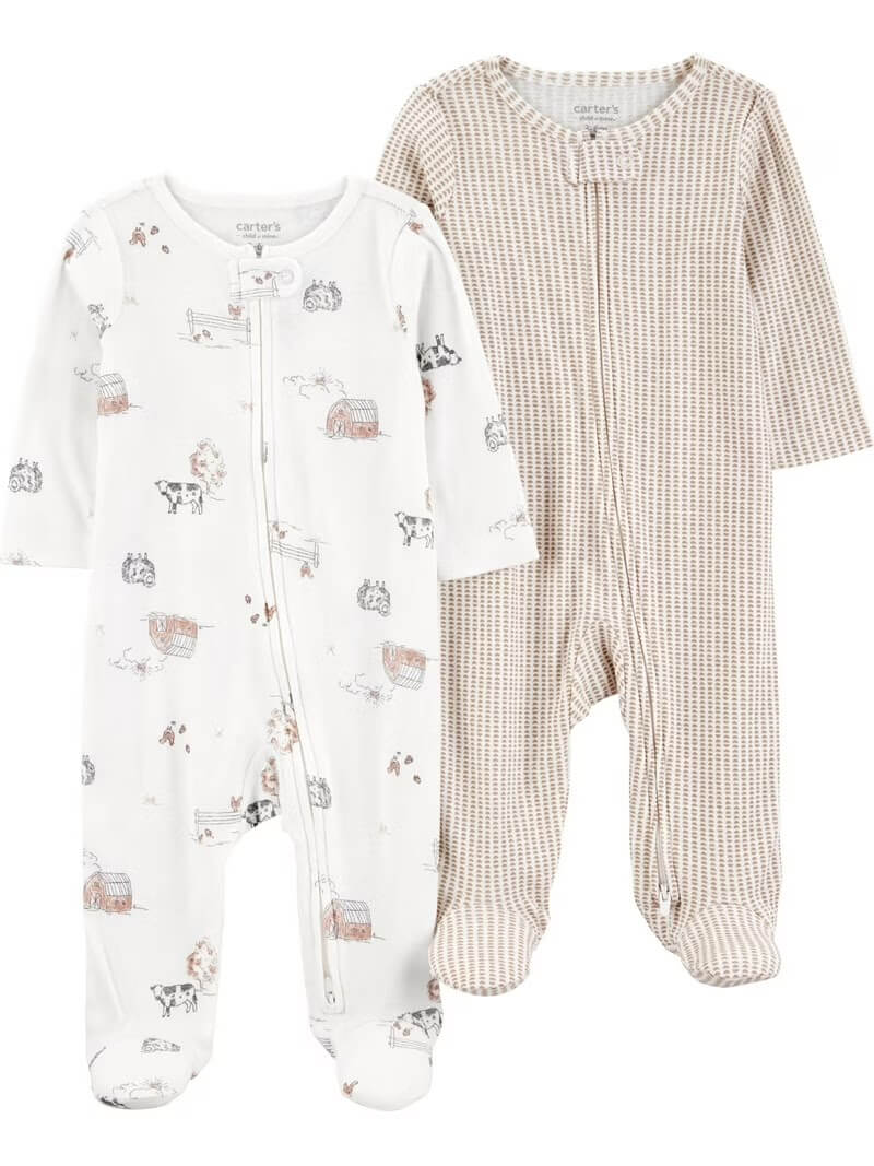 carters farm footie set