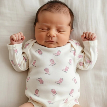 Howdy Cowgirl Baby Shower Gift Set 0-3 Month - Hey Baby Box