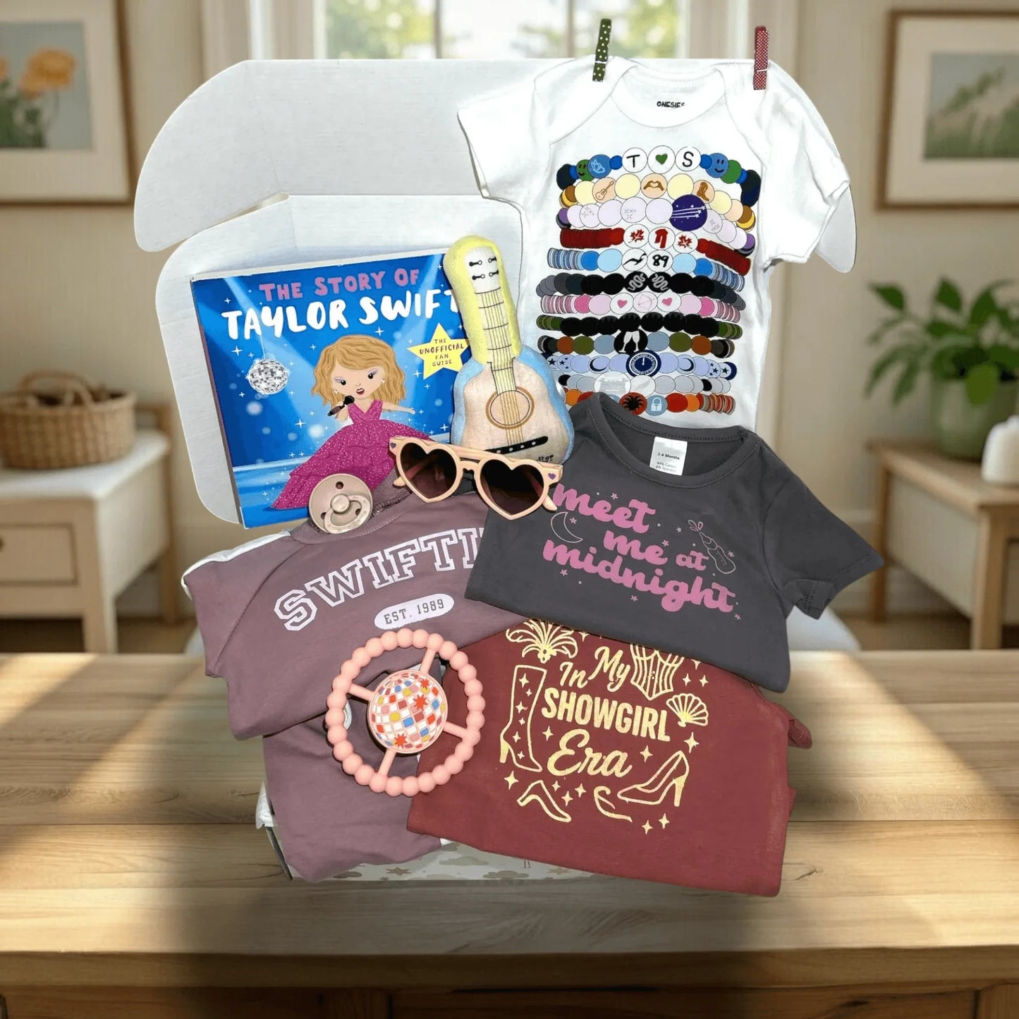 Ultimate Taylor Inspired Baby Gift Box: Showgirl Edition