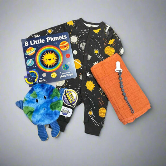 Little Astronaut Baby Gift Box - Welcome to Earth - Hey Baby Box