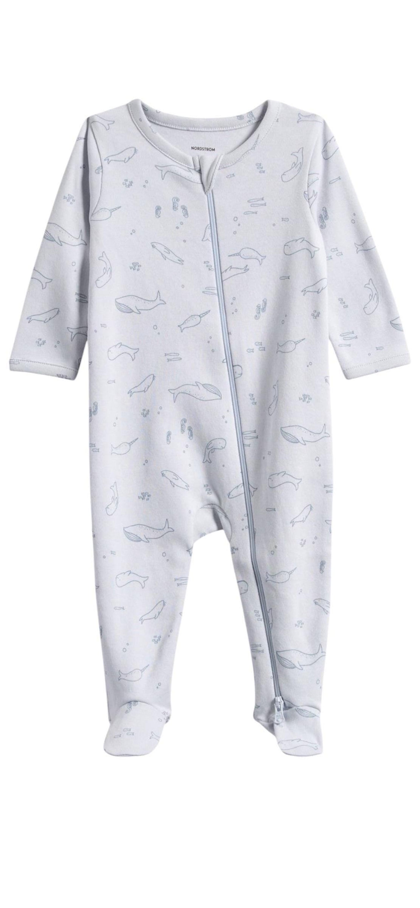 Under the Sea Baby Box| Adorable Whale-Themed Newborn Gift Set | Unisex Baby Shower Gift Set with Personalization Available - Hey Baby Box