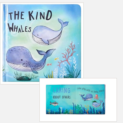 Under the Sea Baby Box| Adorable Whale-Themed Newborn Gift Set | Unisex Baby Shower Gift Set with Personalization Available - Hey Baby Box