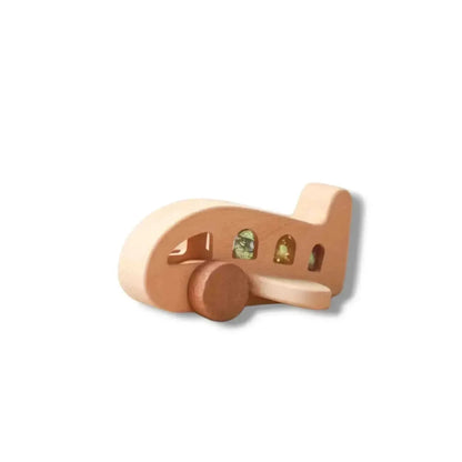 Airplane Baby Gift Set Neutral 0-3M | Outfit, Rattle, Book