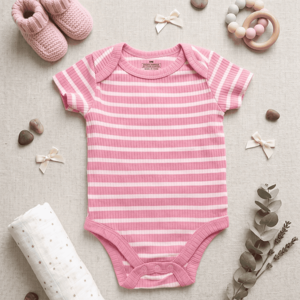 Angel Dear Bamboo Ballerina Romper 0-3M Angel Dear Tutu Twirl Bubble 0-6M Pink Stripe Ribbed Onesie 0-3M Tiny Ballerina Clothes Line Onesie 0-3M Pink Bow Pink Teether Book: "I'm a Ballerina" Little Golden Book