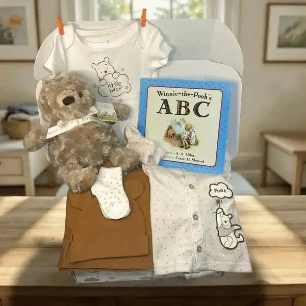 Classic Winnie the Pooh Baby Gift Set | Storybook Box