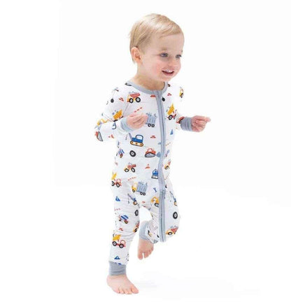 Construction Theme Baby Gift Set - Bamboo